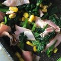 もんす。's cooksnap of when they made 簡単！ほうれん草とベーコンのバター炒め.