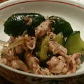 もぐわいの台所☆'s cooksnap of when they made ささみときゅうりとみょうがの梅あえ.