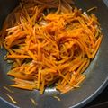 chomemama's cooksnap of when they made 人参のきんぴら.