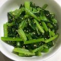 ☆琉мaмa☆'s cooksnap of when they made カブの葉のナムル.
