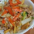 あきらのママ's cooksnap of when they made 白菜と豚バラ肉の中華炒め.