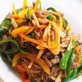 TAMAヒメ's cooksnap of when they made エリンギとピーマンのカラフル☆中華炒め.