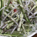ちゃぎー's cooksnap of when they made 大根ときゅうりの紫蘇あえ.