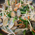 五色の信号機's cooksnap of when they made アサリともやしの中華炒め.