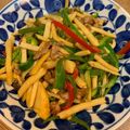 ゆぅまぁ922's cooksnap of when they made チンジャオロース 本格中華店の味.