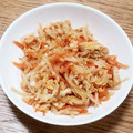 ポニーリボン's cooksnap of when they made 大根人参油揚げの玉子とじ♡.