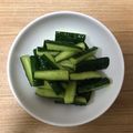 かおり♡♡♡'s cooksnap of when they made 簡単！子どもも大好き♪ きゅうりの浅漬け.