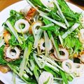 SHOWさん's cooksnap of when they made 水菜ともやしの中華サラダ.
