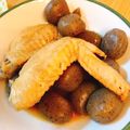 ☆★ぴー★☆'s cooksnap of when they made 玉こんにゃくと手羽中の甘酢煮.