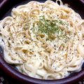 クックL4C40A☆'s cooksnap of when they made 明太子の豆乳クリームきしめん.