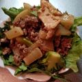 クックUXB66V☆'s cooksnap of when they made 肉味噌ブロッコリー＆大根＆厚揚げ煮物。.