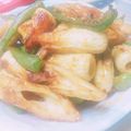 takamayun's cooksnap of when they made 焼きちくわ焼肉味.