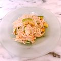 ナピト's cooksnap of when they made 簡単水菜と長芋のサラダ.