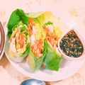 えみ_____'s cooksnap of when they made 鶏ささみとクリームチーズの生春巻き.