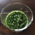 糠に釘入れたら's cooksnap of when they made コリアンダーチャツネ：緑のチャットニー.
