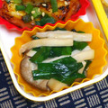 nosso's cooksnap of when they made エリンギとニラの和え物.