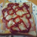 あみ風ママ's cooksnap of when they made クリームコーンでお腹におさまるトースト☆.