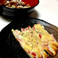 塩じゃけ's cooksnap of when they made 簡単♡竹輪の紅しょうがチーズ焼き♪.