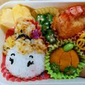 SUNMOONMOM's cooksnap of when they made キャラ弁 シンデレラ ツムツム.