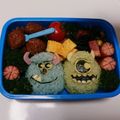 さつま。's cooksnap of when they made ディズニー☆モンスターズインクのキャラ弁.
