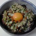 ぶたとうさぎ's cooksnap of when they made 豚納豆のなめろう丼.