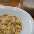 lasole's cooksnap of when they made 低糖質☆カリフラワーライスの海老炒飯！.