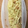 みきすけ。's cooksnap of when they made 納豆パスタ！レンチン料理.