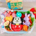 なるおっちいちかず's cooksnap of when they made キャラ弁☆ミッキー＆ミニーエッグ.