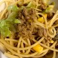 ぱくもぐ。's cooksnap of when they made 幼児と一緒に作る！ツナとキャベツのパスタ.