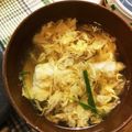 peanut32m's cooksnap of when they made 三つ葉がふんわり香るかきたま汁.