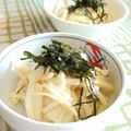 soratea's cooksnap of when they made あと一品！長芋のわさびめんつゆがけ.