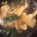 ちゃおっこ☆'s cooksnap of when they made 貧血に！黒木耳とほうれん草♪かきたま汁.