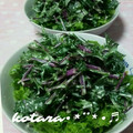 こたらパッド's cooksnap of when they made 簡単♡ササミと水菜のわさびマヨサラダ.