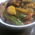 雷電電次郎's cooksnap of when they made 我が家の揚げない酢豚.