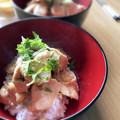 Sac’HiNa's cooksnap of when they made 鶏と茄子のソース照り焼き丼♪ネギたっぷり.