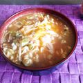 minotan's cooksnap of when they made チーズと卵でマイルド辛ラーメン.