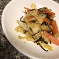 Annjy's cooksnap of when they made ニンジンとキャベツの塩昆布炒め.