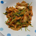 まぁくんのハニー🍯's cooksnap of when they made 豆苗と油あげのキムチ炒め.