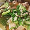 せのやん's cooksnap of when they made しろ菜と豚肉の甘辛煮.