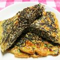 ☆★あんず姫★☆'s cooksnap of when they made 新鮮な食感♪もずくのオムレツ.