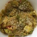 いずみはる's cooksnap of when they made レタスの簡単お好み焼き風.