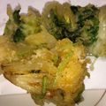 ふんにゃん's cooksnap of when they made 新玉ねぎ＆三つ葉＆干しエビのかき揚げ♪.
