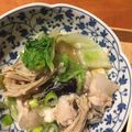 そばのすけ's cooksnap of when they made 簡単：レンジ：あんこうと白菜のポン酢和え.
