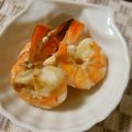 ひろみつばち's cooksnap of when they made バナメイエビのバターワイン蒸し.