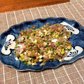 朔蔵Kitchen's cooksnap of when they made 簡単美味い！アジのなめろう.