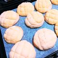 ひなたぼっこ大好き。's cooksnap of when they made さっくりクッキー生地の自家製メロンパン.
