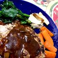 まもくるりん's cooksnap of when they made 簡単！お弁当にも！基本のハンバーグ.
