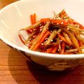 yukanan's cooksnap of when they made 普通のきんぴらごぼう.