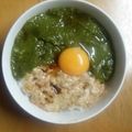 クックD3MR6G☆'s cooksnap of when they made 春の味♪生めかぶで作るめかぶ納豆丼.