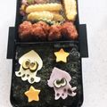 YUMAMA☆'s cooksnap of when they made スプラトゥーン・イカのキャラ弁♪.
